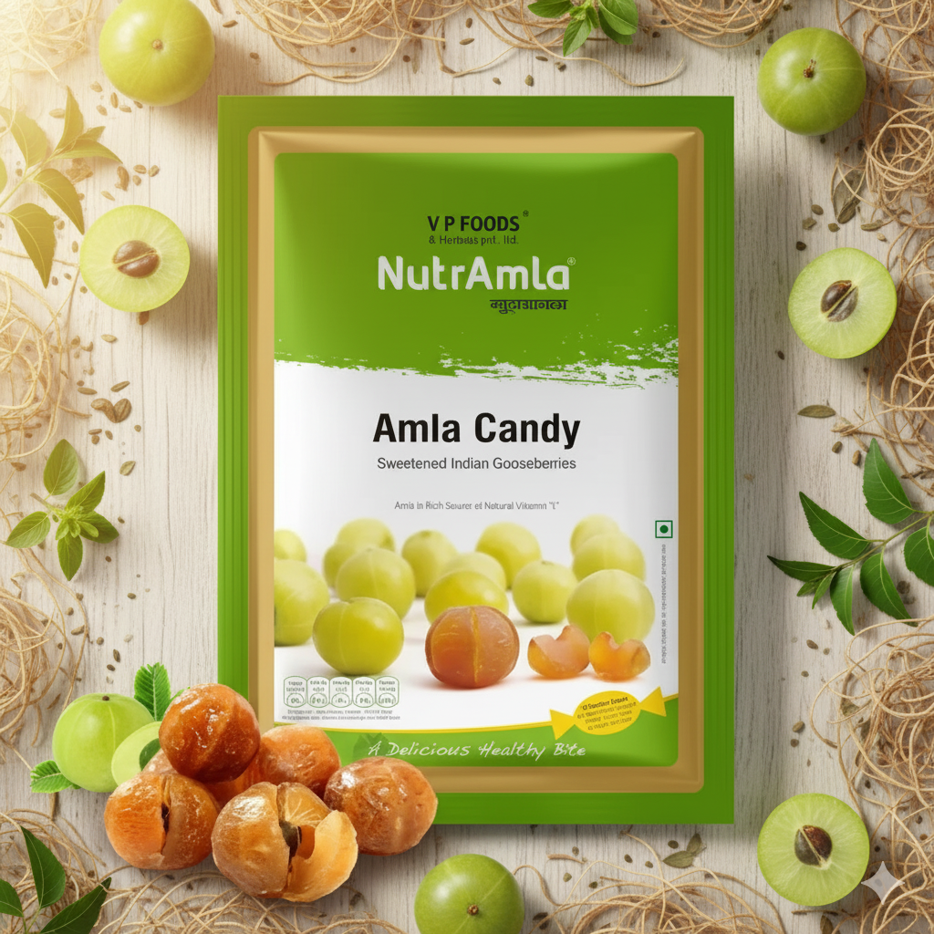 Amla Candy Bag Whole Fruit 1800gm Combo Pack