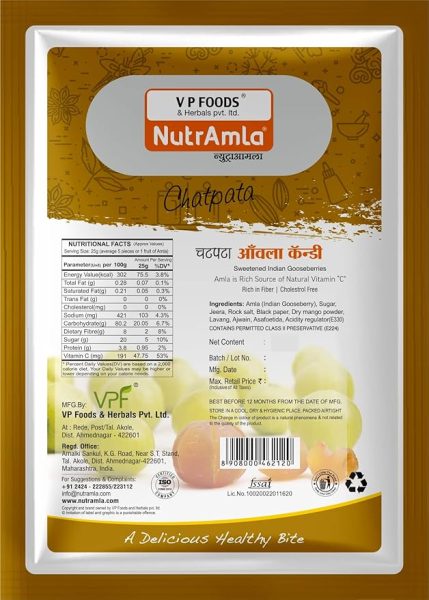 Chatpata Amla Candy Bag 1800gm Combo Pack