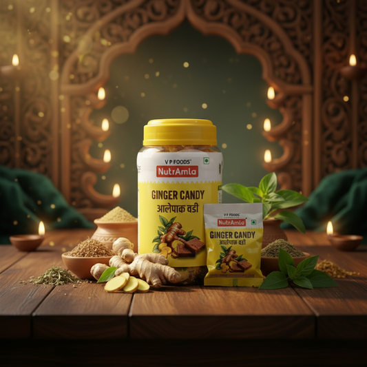 Ginger Candy (Alepak Wadi)Jar 32 Packets