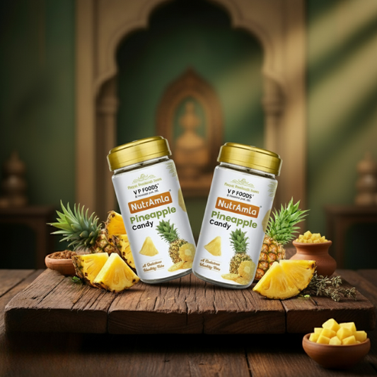 Pineapple Candy Jar 200+200gm Combo