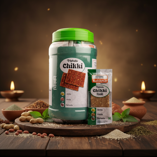 Triphala Chikki – Amla, Hirda and Behada