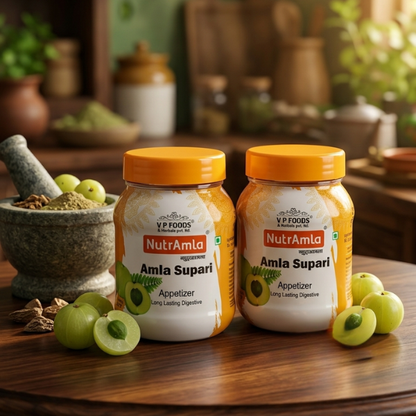 Amla Supari Jar 100+100gm Combo