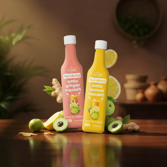 Amla Lemon 500ml + Amla Ginger 500ml Combo