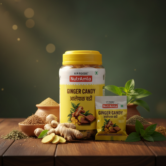 Ginger Candy (Alepak Wadi)Jar 32 Packets