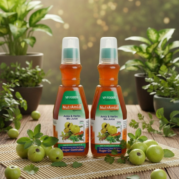 Amla and Herbs Mix Juice - 500ml + 500ml Combo Pack