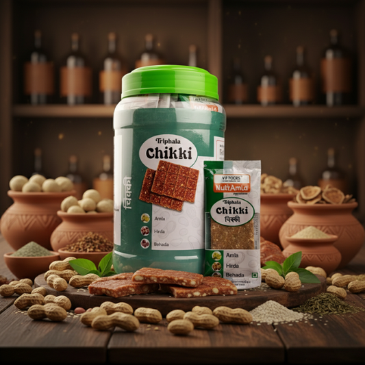 Triphala Chikki – Amla, Hirda and Behada